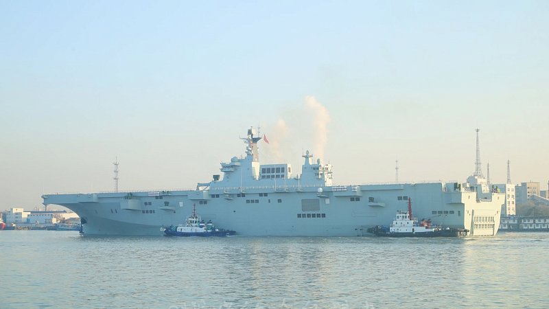 "Гуанси", второй вертолетоносец (УДК) класса "Тип-075" (Китай)